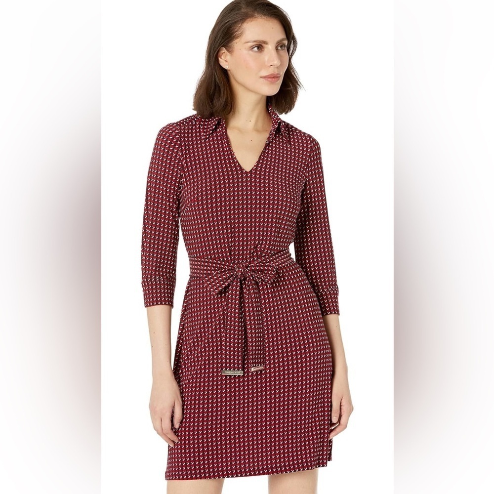Faux Wrap Dress Tommy Hilfiger. Size 14 NEW